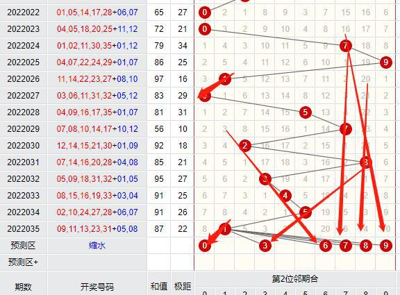 探索大乐透第五位振幅走势的奥秘，彩经网上的数据解析