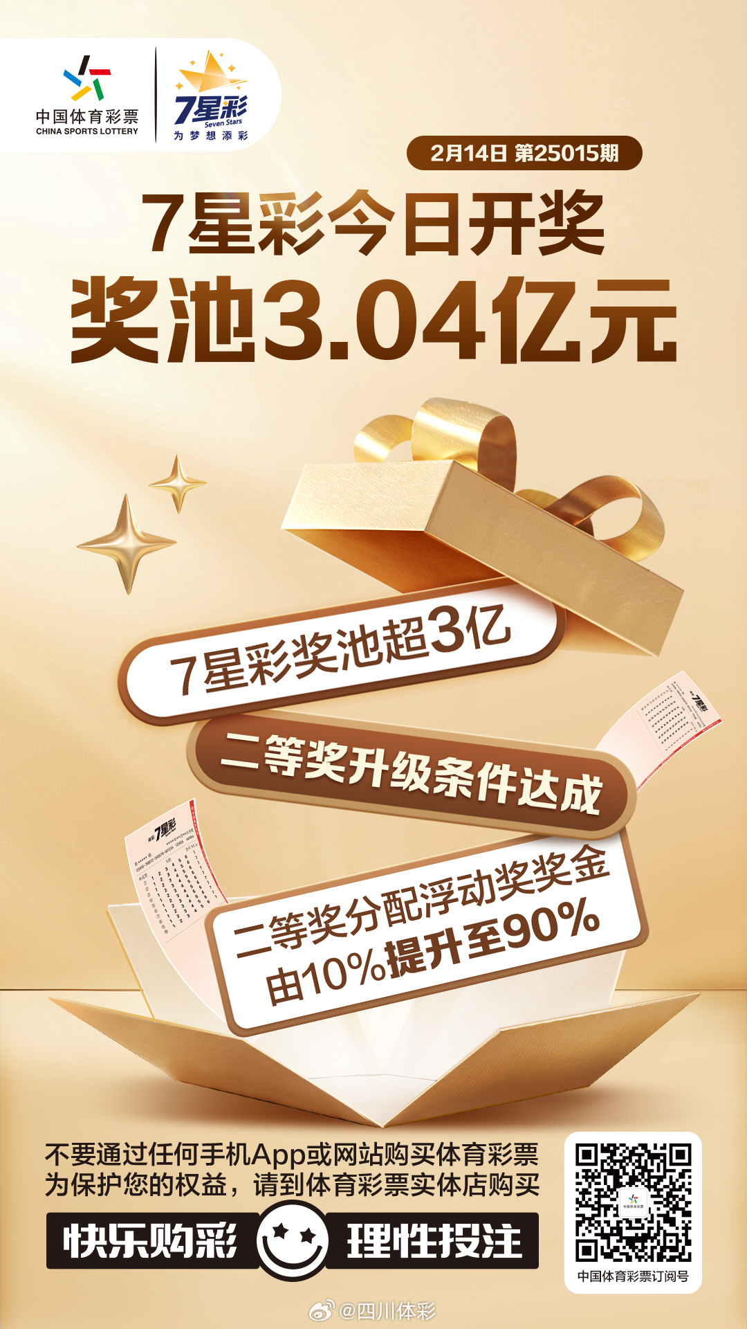 七星彩23期098，理性购买彩票，享受生活小确幸