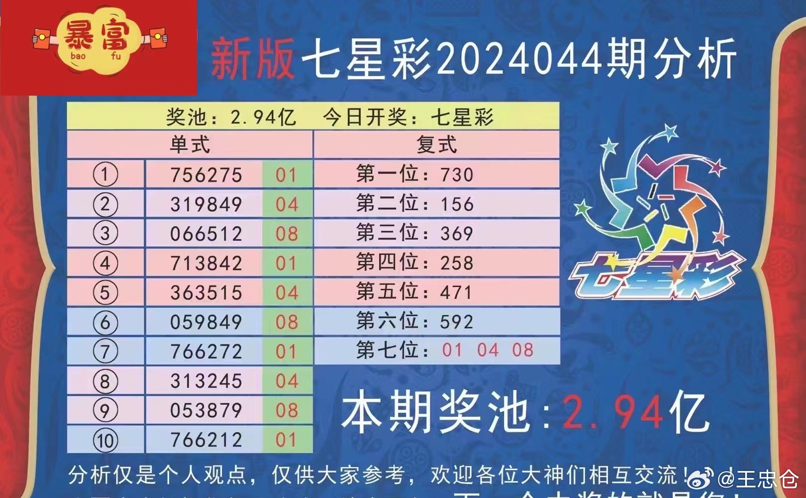 七星彩开奖号结果最新，揭秘数字背后的幸运与期待